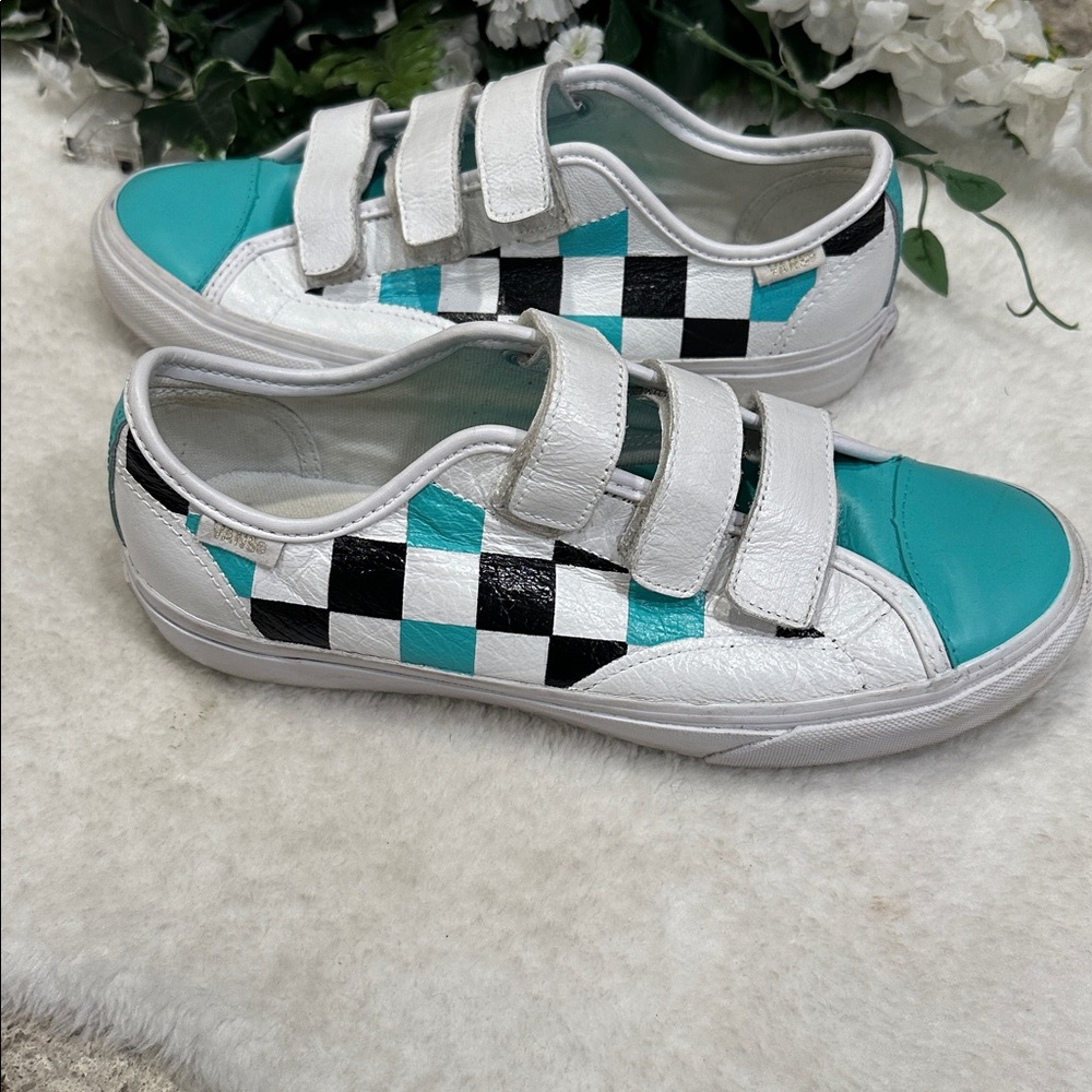Vans checkered shoes